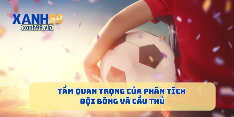 Tầm quan trọng của phân tích đội bóng và cầu thủ